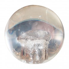 Spherical resin sculpture 